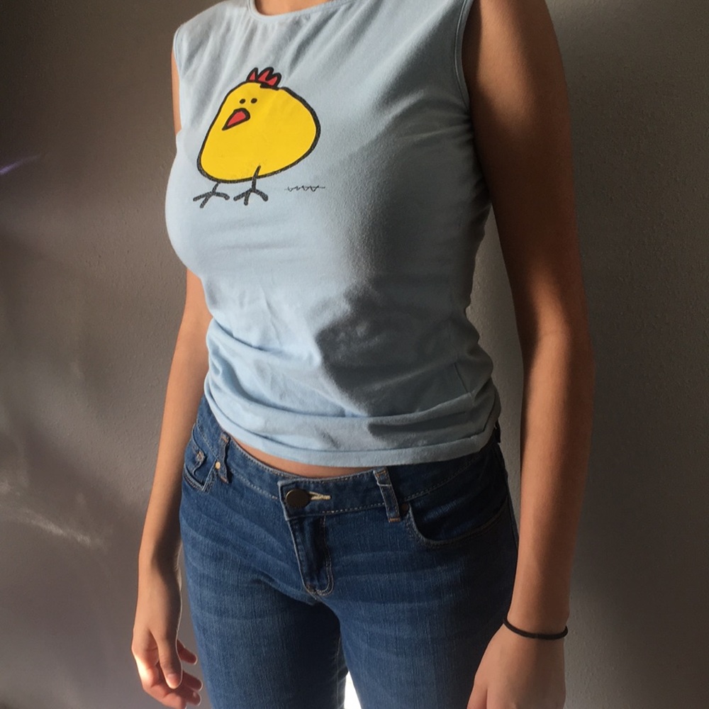 graphic tank top